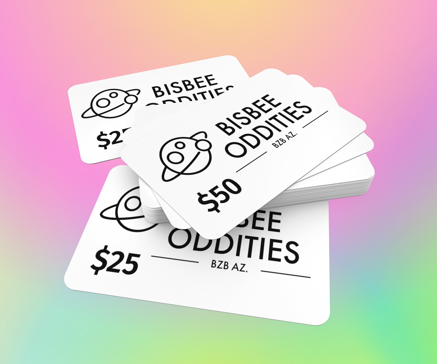 Bisbee Oddities Online - Gift Cards