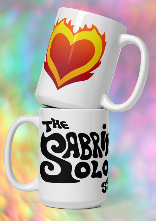 Sabrina Solo Show Logo - 15oz. White Mug