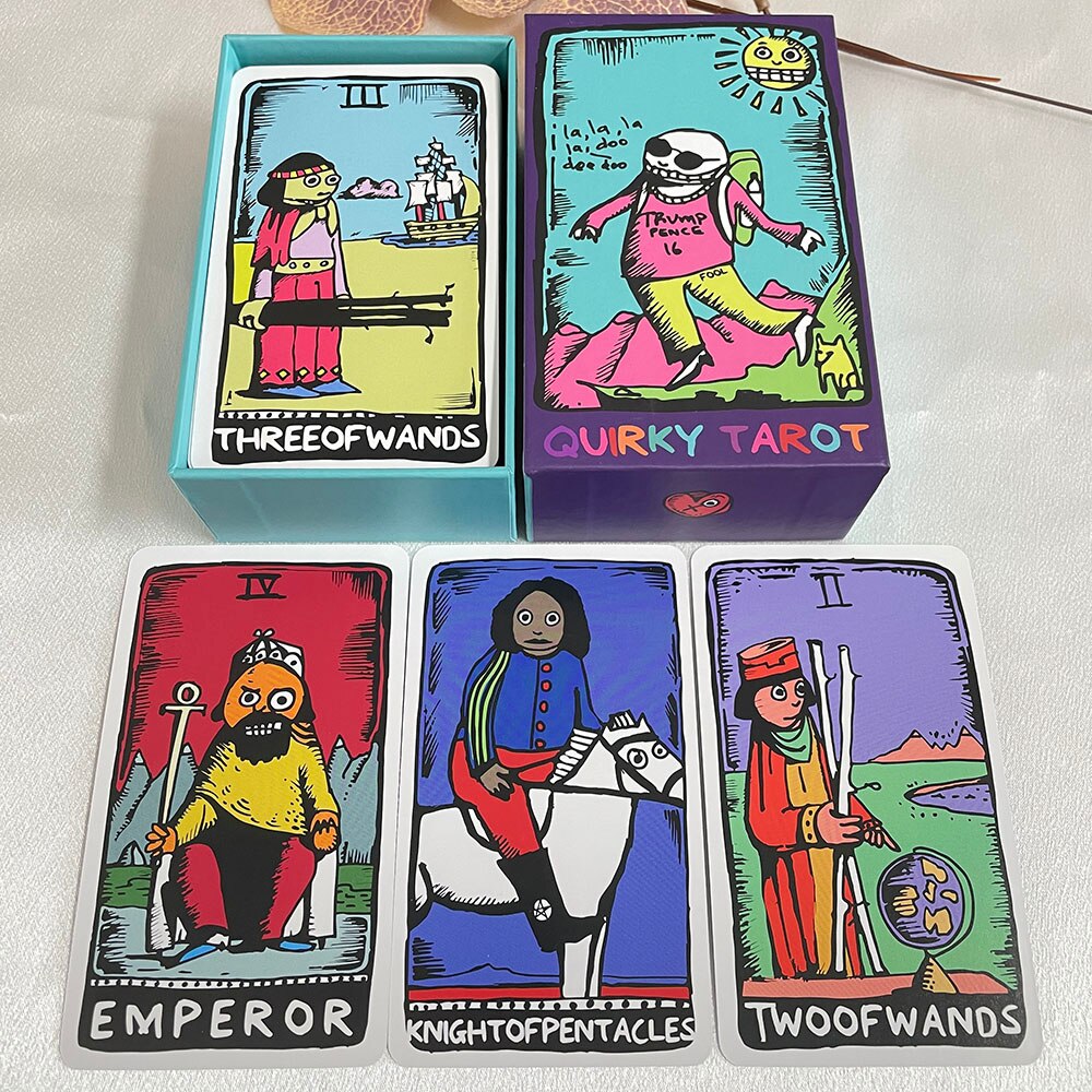  ✨Quirky Tarot✨  Cartoon Tarot Cards