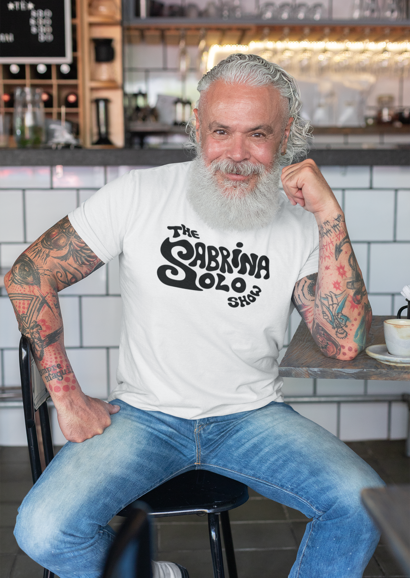 Sabrina Solo Show Logo (Black) - Men's Classic Tee