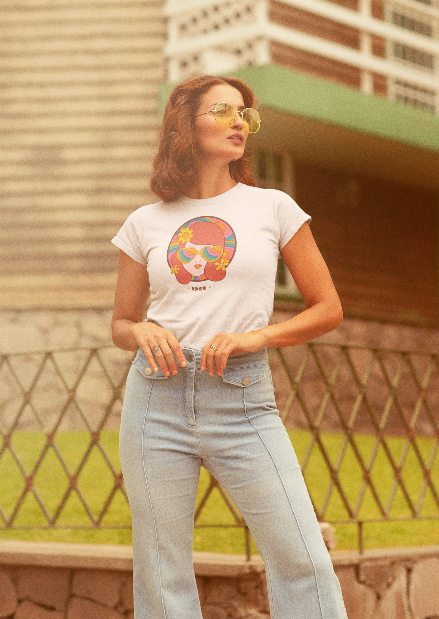 Sun Glasses - 1969 - Vintage Style Women's Short Sleeve T-Shirt