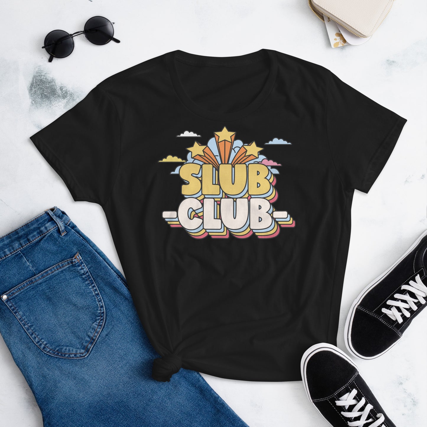 The Sabrina Solo Show "SLUB CLUB" - Women's Short Sleeve T-Shirt