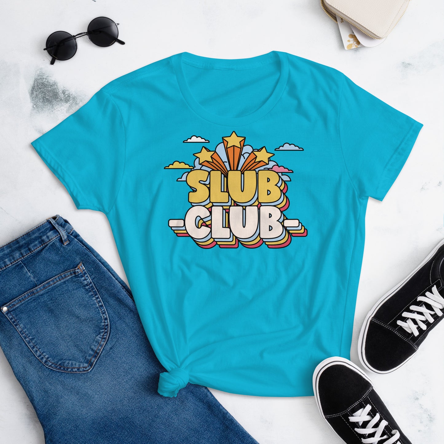 The Sabrina Solo Show "SLUB CLUB" - Women's Short Sleeve T-Shirt