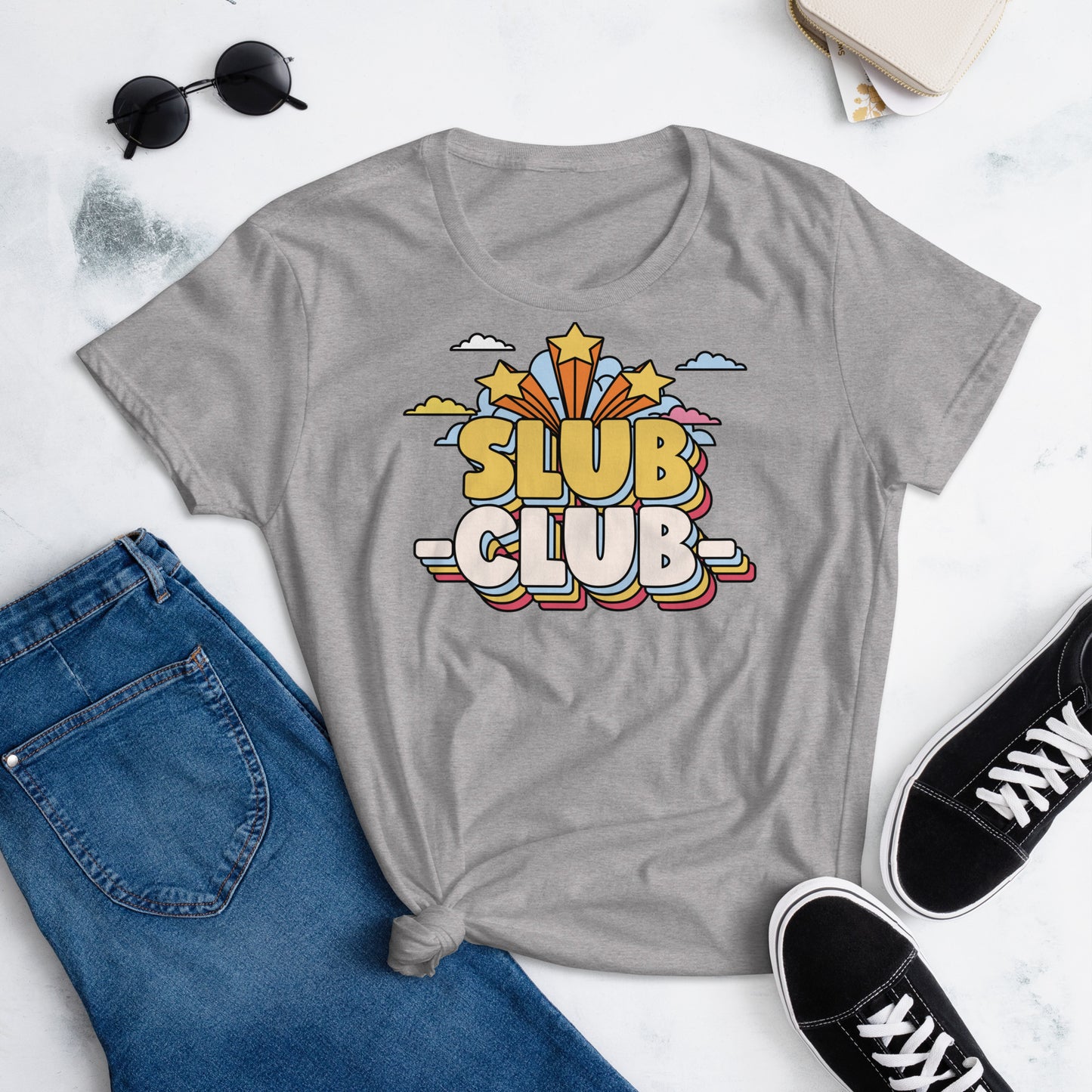 The Sabrina Solo Show "SLUB CLUB" - Women's Short Sleeve T-Shirt