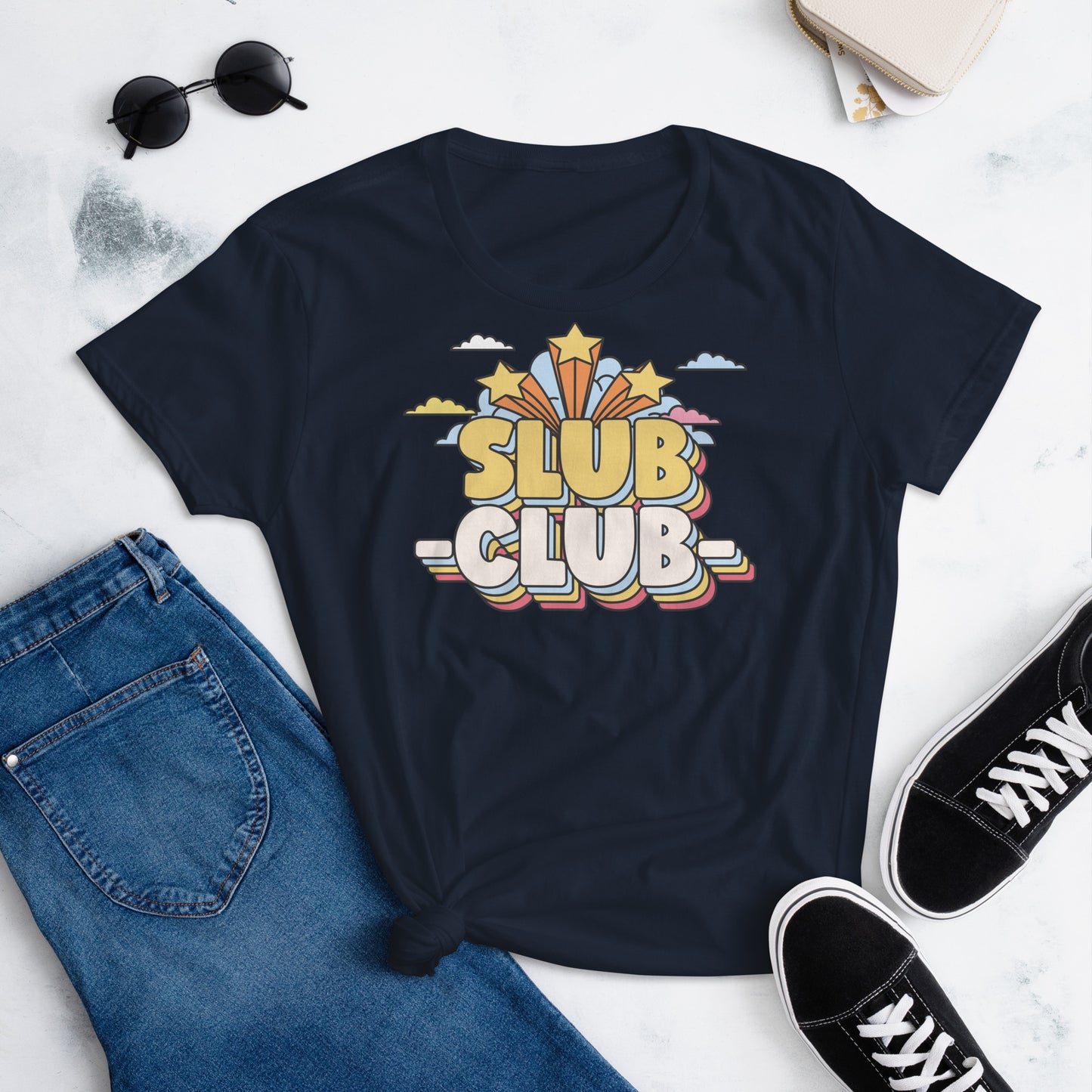 The Sabrina Solo Show "SLUB CLUB" - Women's Short Sleeve T-Shirt