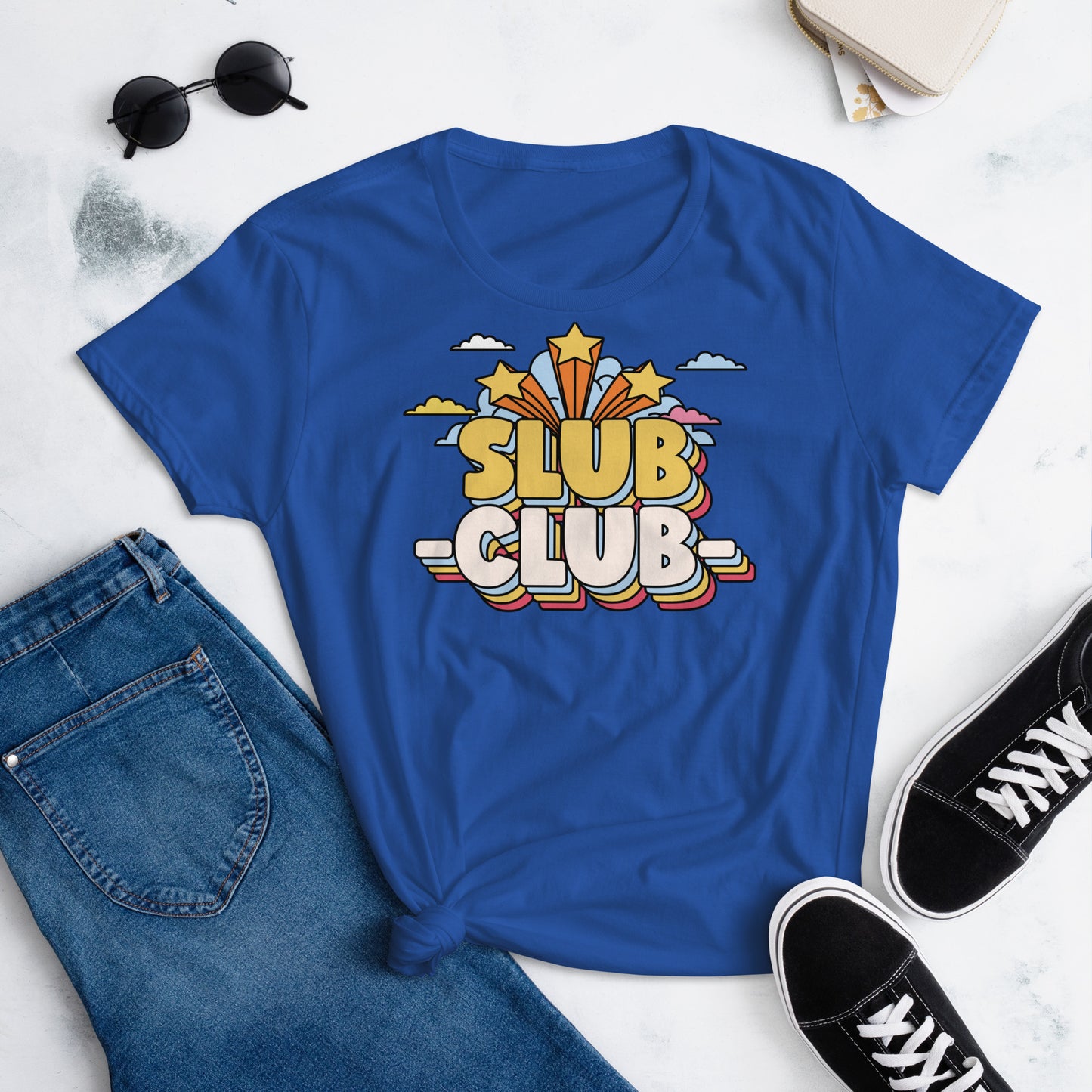 The Sabrina Solo Show "SLUB CLUB" - Women's Short Sleeve T-Shirt