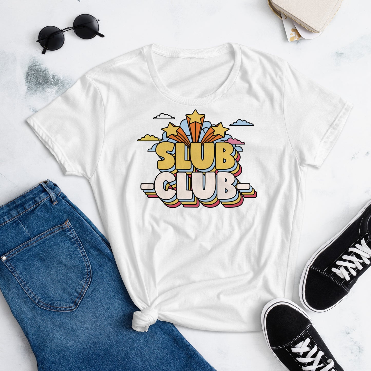 The Sabrina Solo Show "SLUB CLUB" - Women's Short Sleeve T-Shirt